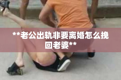 **老公出轨非要离婚怎么挽回老婆**