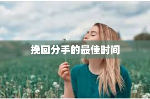 挽回分手的最佳时间