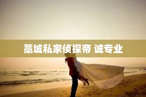 藁城私家侦探帝 诚专业