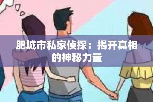 肥城市私家侦探：揭开真相的神秘力量