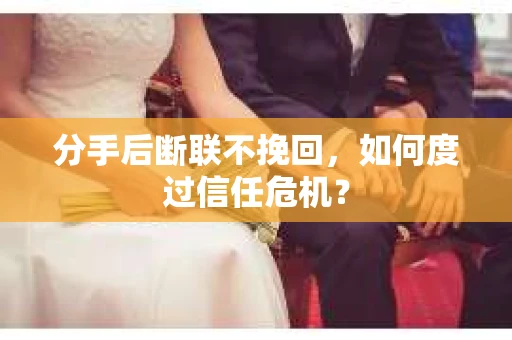 分手后断联不挽回，如何度过信任危机？