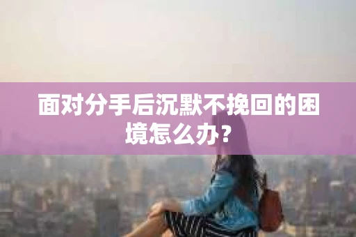 面对分手后沉默不挽回的困境怎么办？