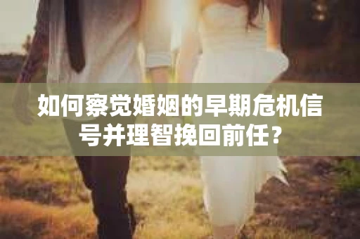 如何察觉婚姻的早期危机信号并理智挽回前任？