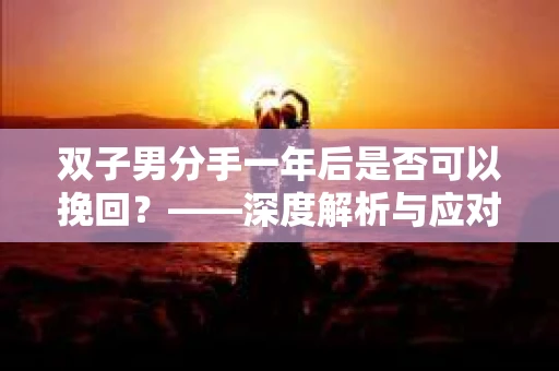 双子男分手一年后是否可以挽回？——深度解析与应对策略